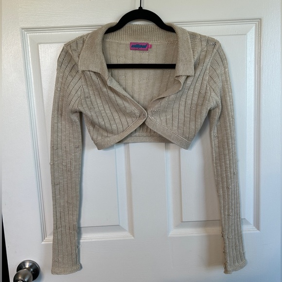 Edikted Harley Knitted Crop Top - Picture 5 of 7